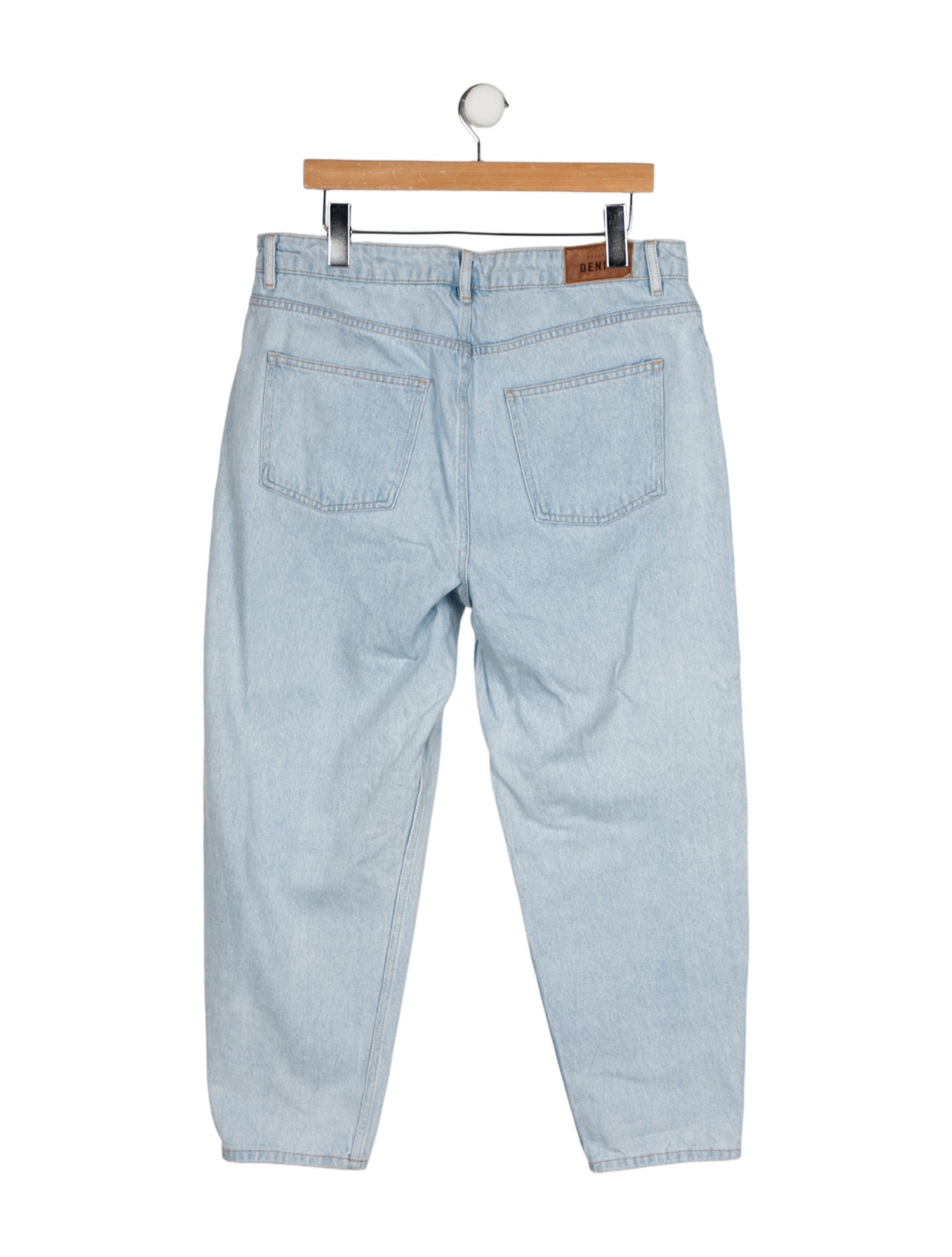 Sézane High-Rise Straight Leg Jeans