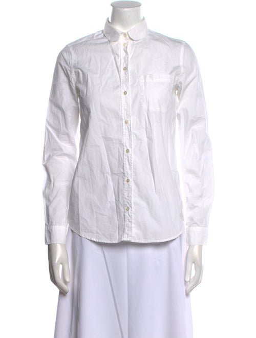 Sézane Long Sleeve Button-Up Top