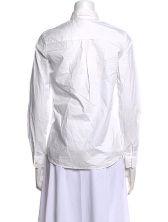 Sézane Long Sleeve Button-Up Top