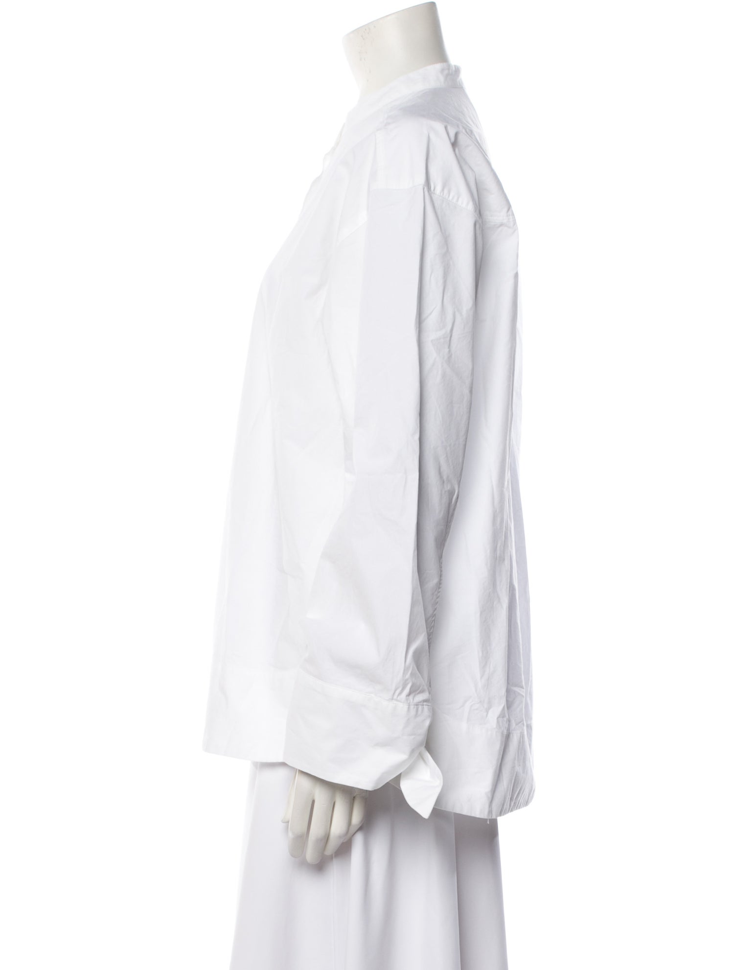 Sézane Long Sleeve Button-Up Top