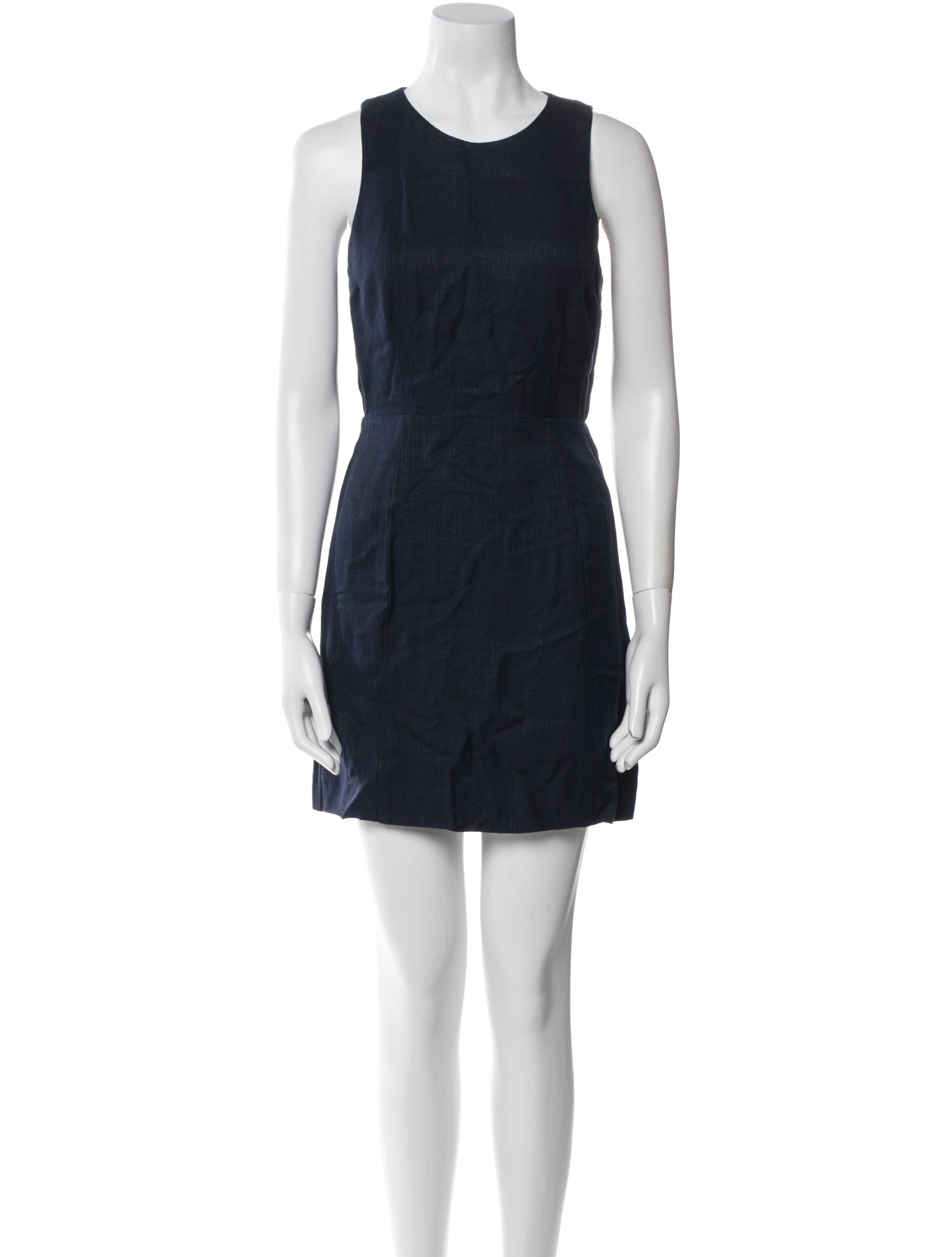 Sézane Scoop Neck Mini Dress