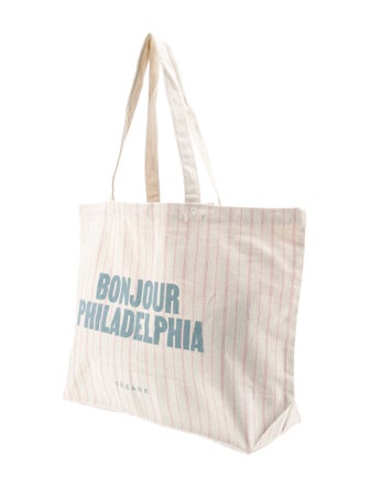 Sézane Canvas Tote