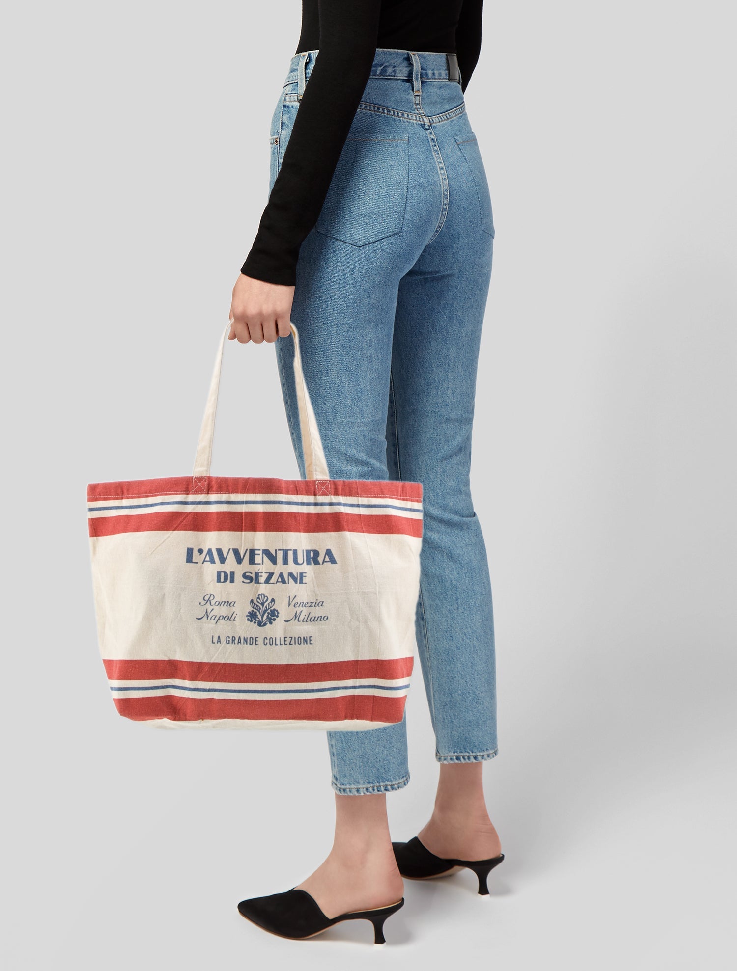 Sézane Canvas Tote