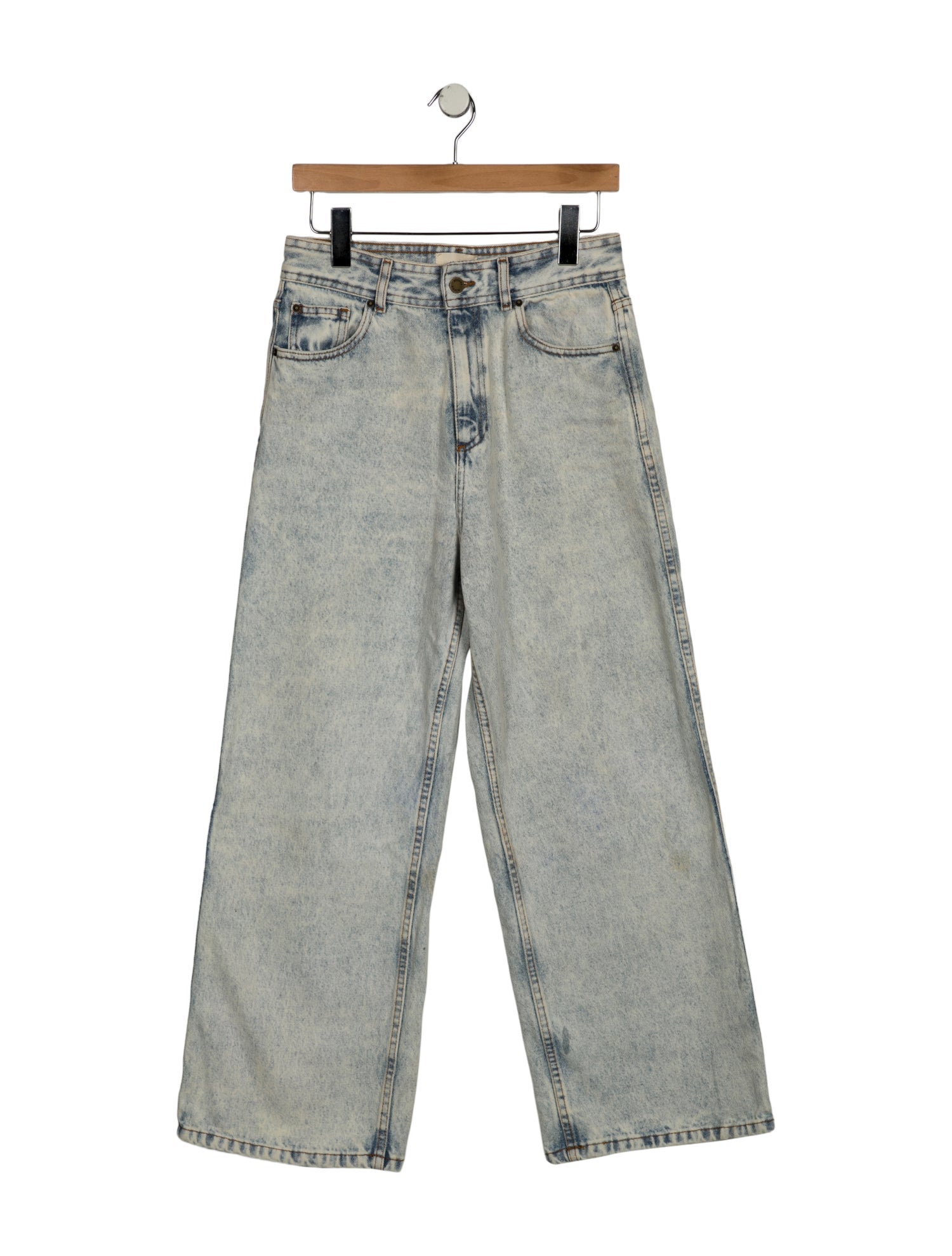 Sézane High-Rise Wide Leg Jeans