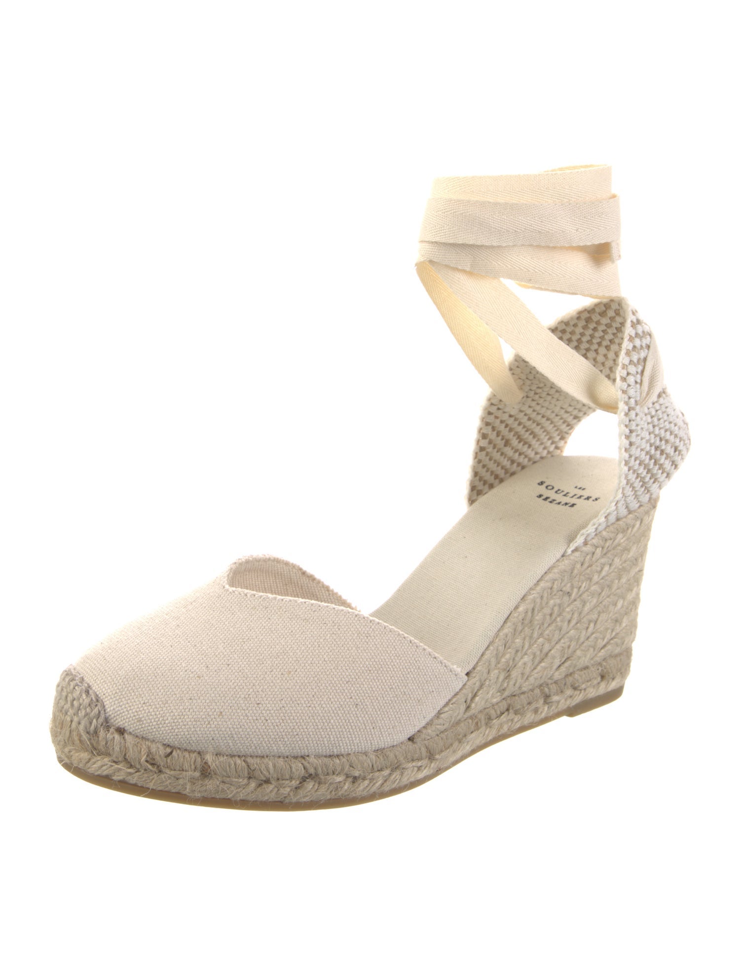 Sézane Canvas D'Orsay Pumps