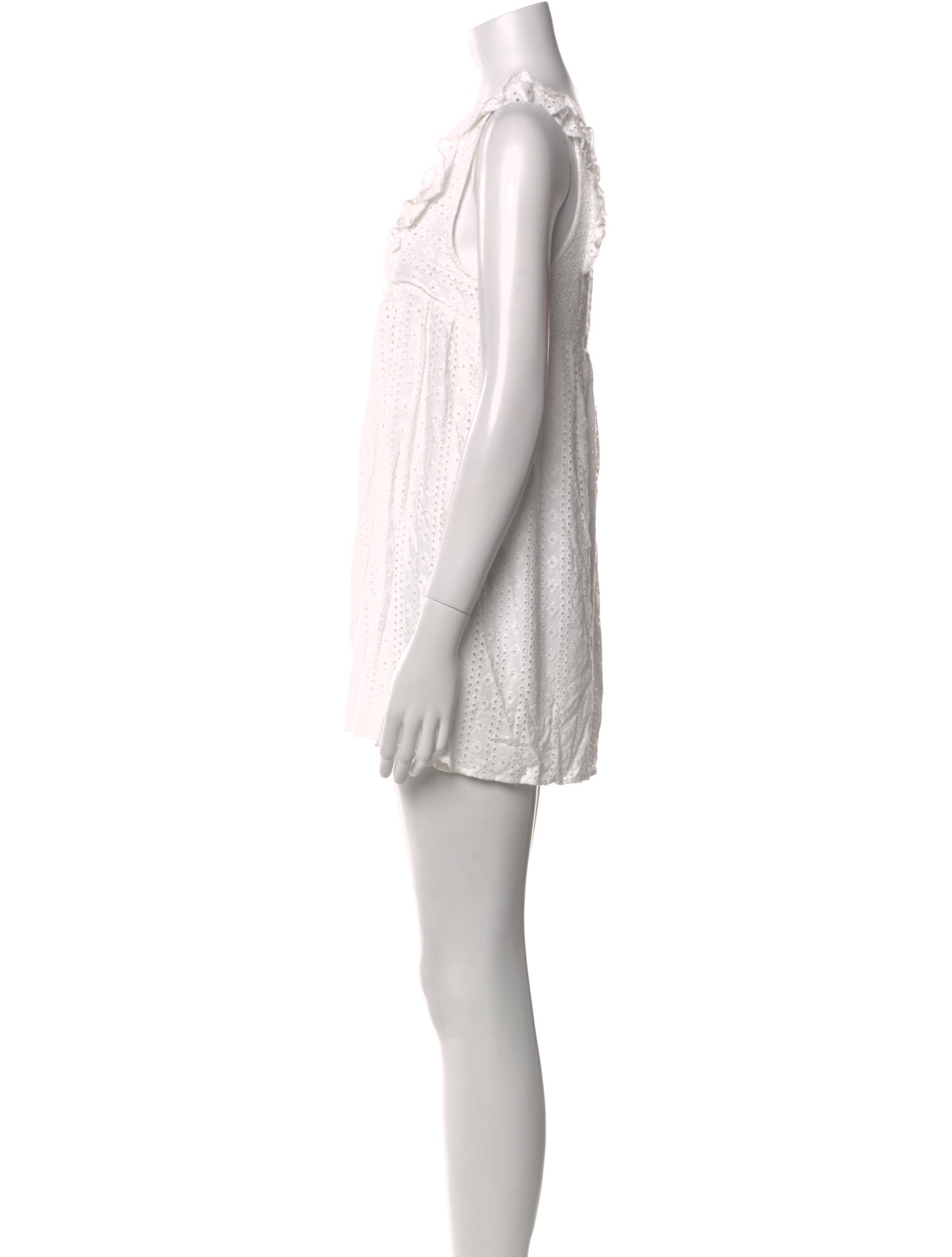 Sézane Square Neckline Mini Dress