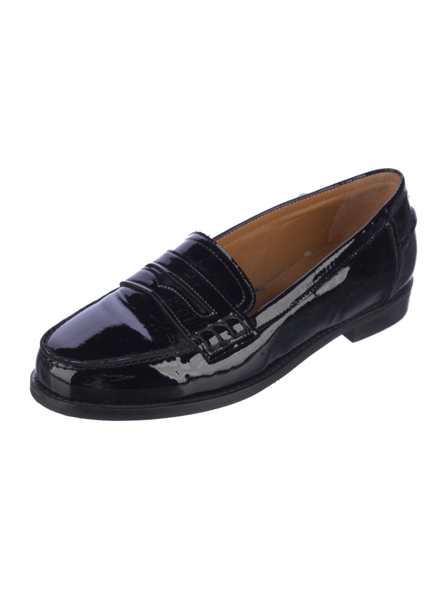 Sézane Patent Leather Loafers