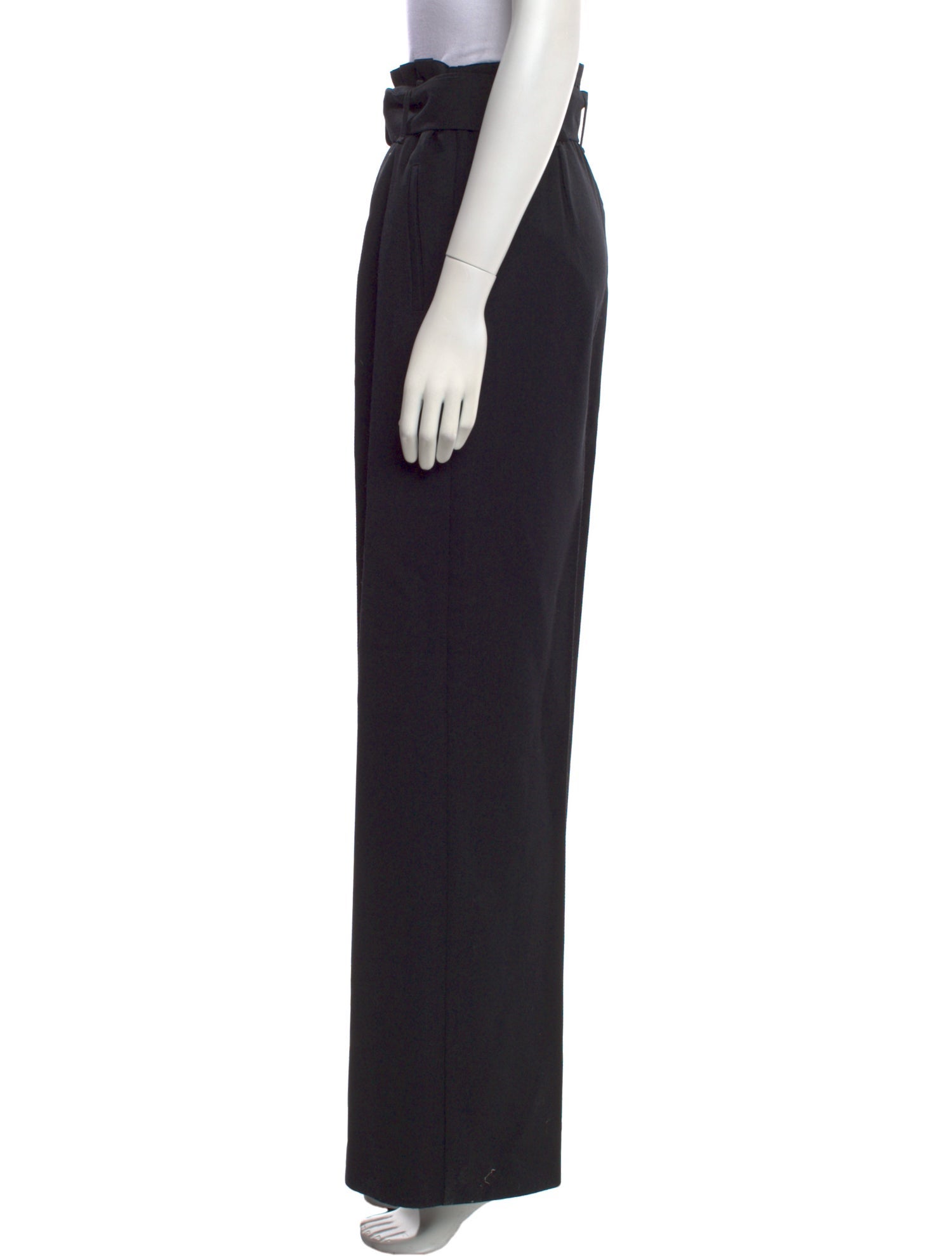 Sézane Virgin Wool Wide Leg Pants