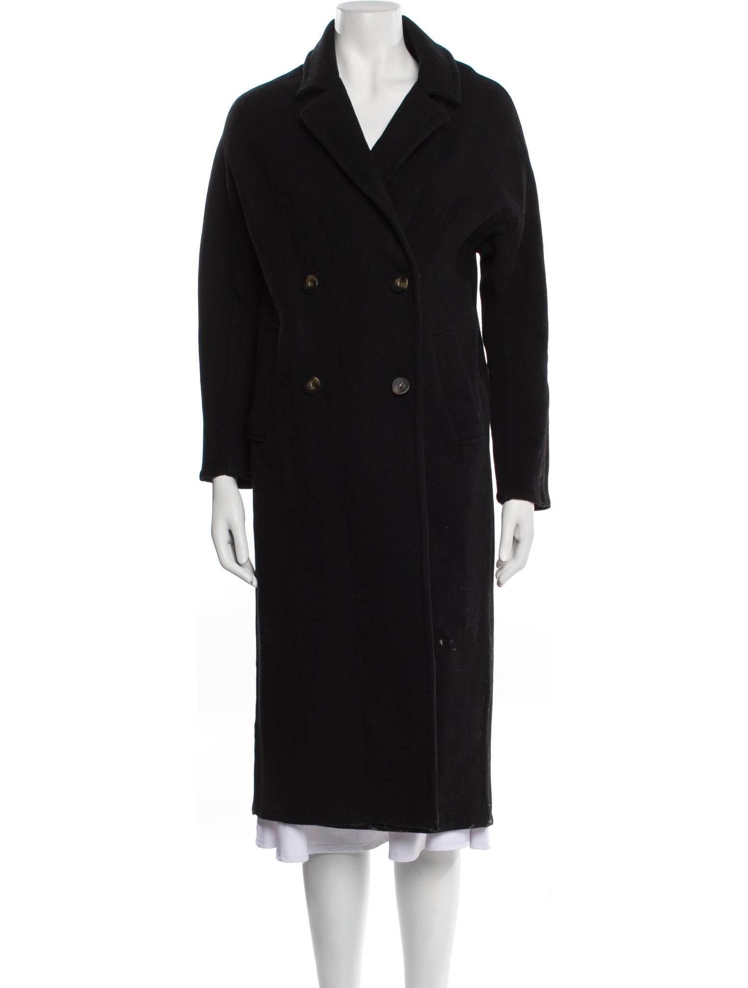 Sézane Wool Peacoat