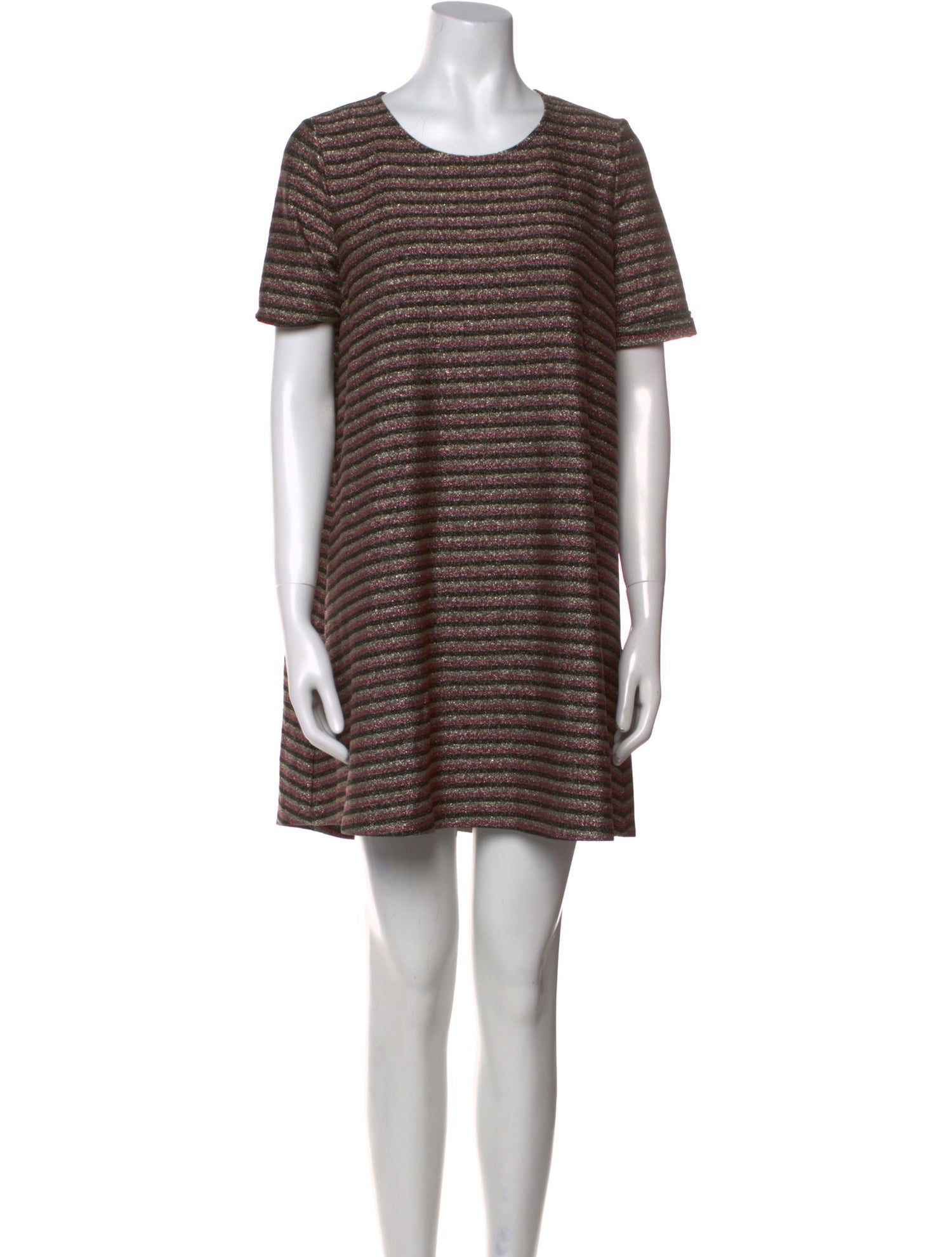 Sézane Striped Mini Dress