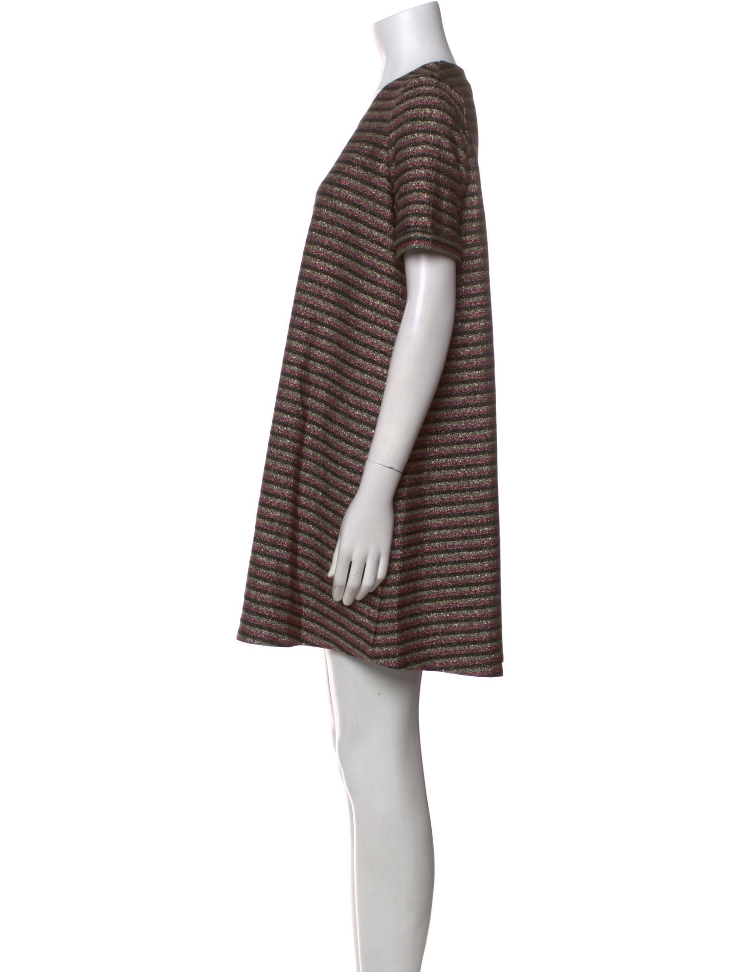 Sézane Striped Mini Dress