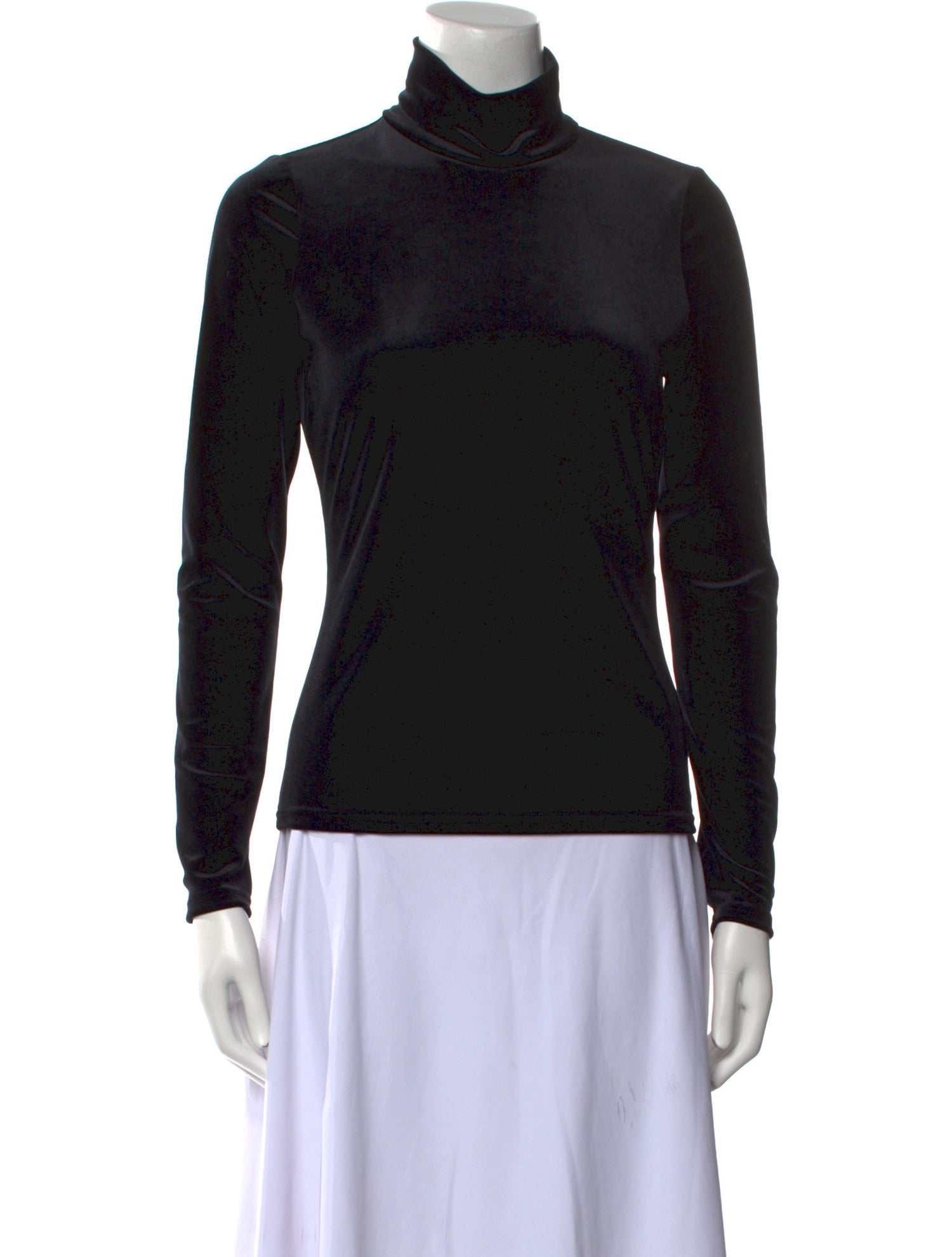Sézane Turtleneck Long Sleeve Top