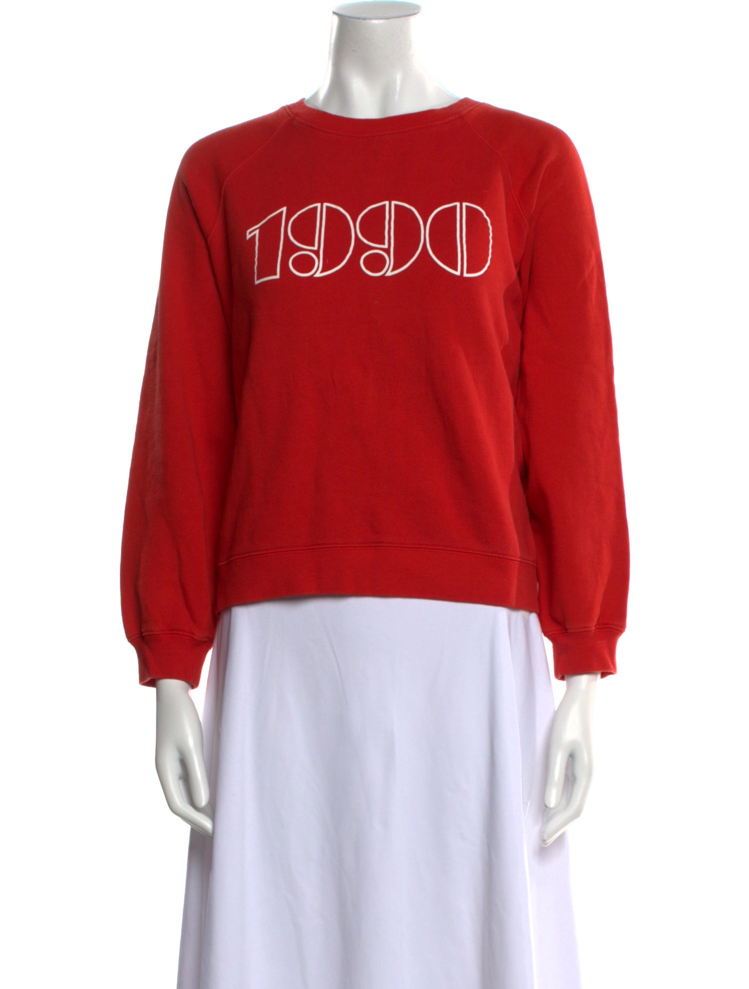 Sézane Graphic Print Crew Neck Sweatshirt