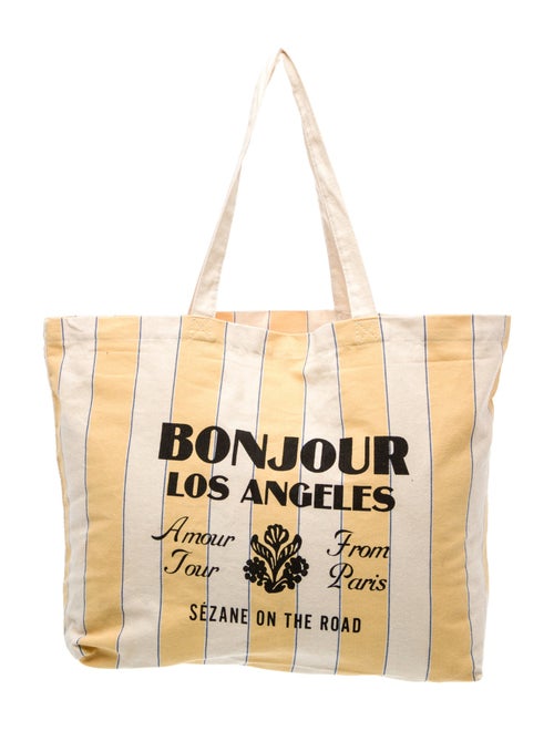 Sézane Canvas Tote