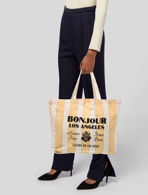 Sézane Canvas Tote
