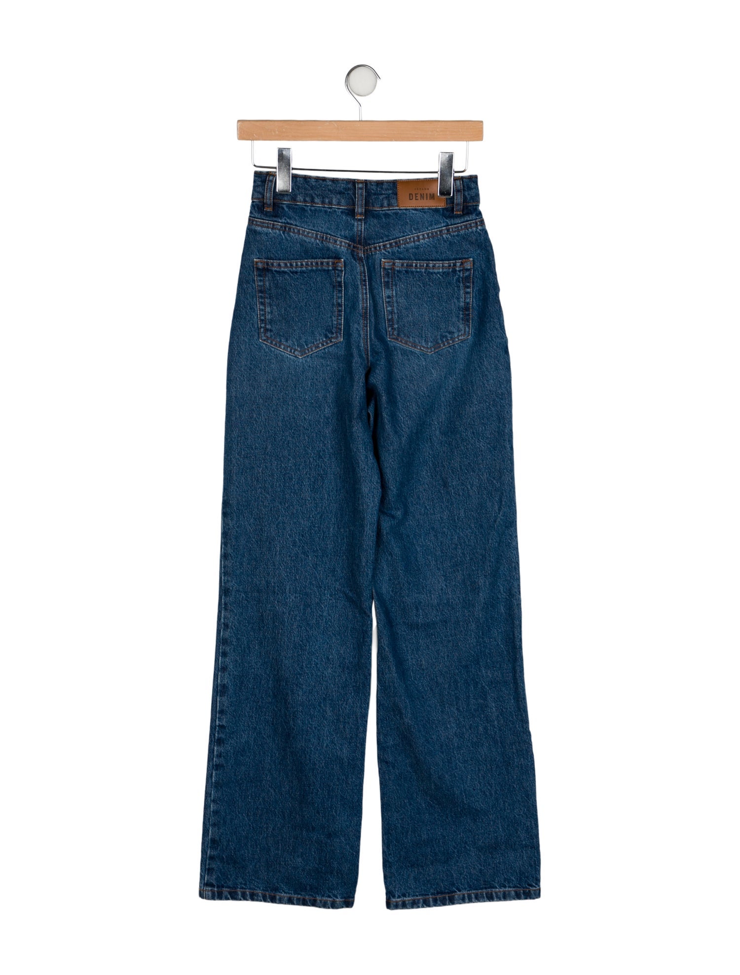 Sézane Mid-Rise Wide Leg Jeans