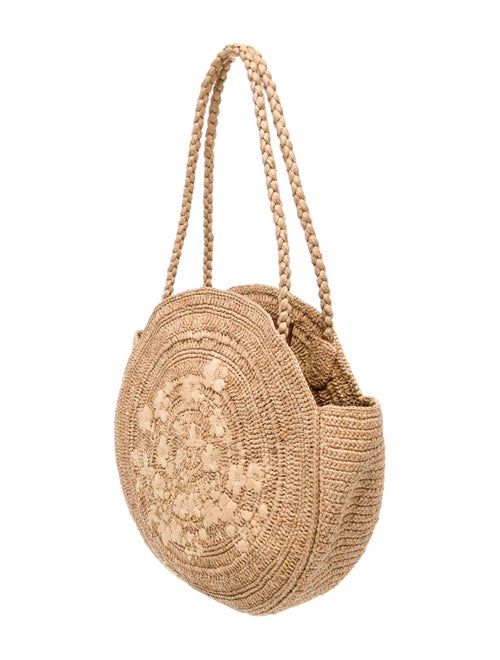 Sézane Raffia Evening Bag