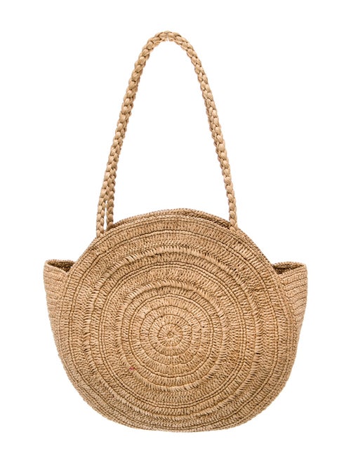Sézane Raffia Evening Bag