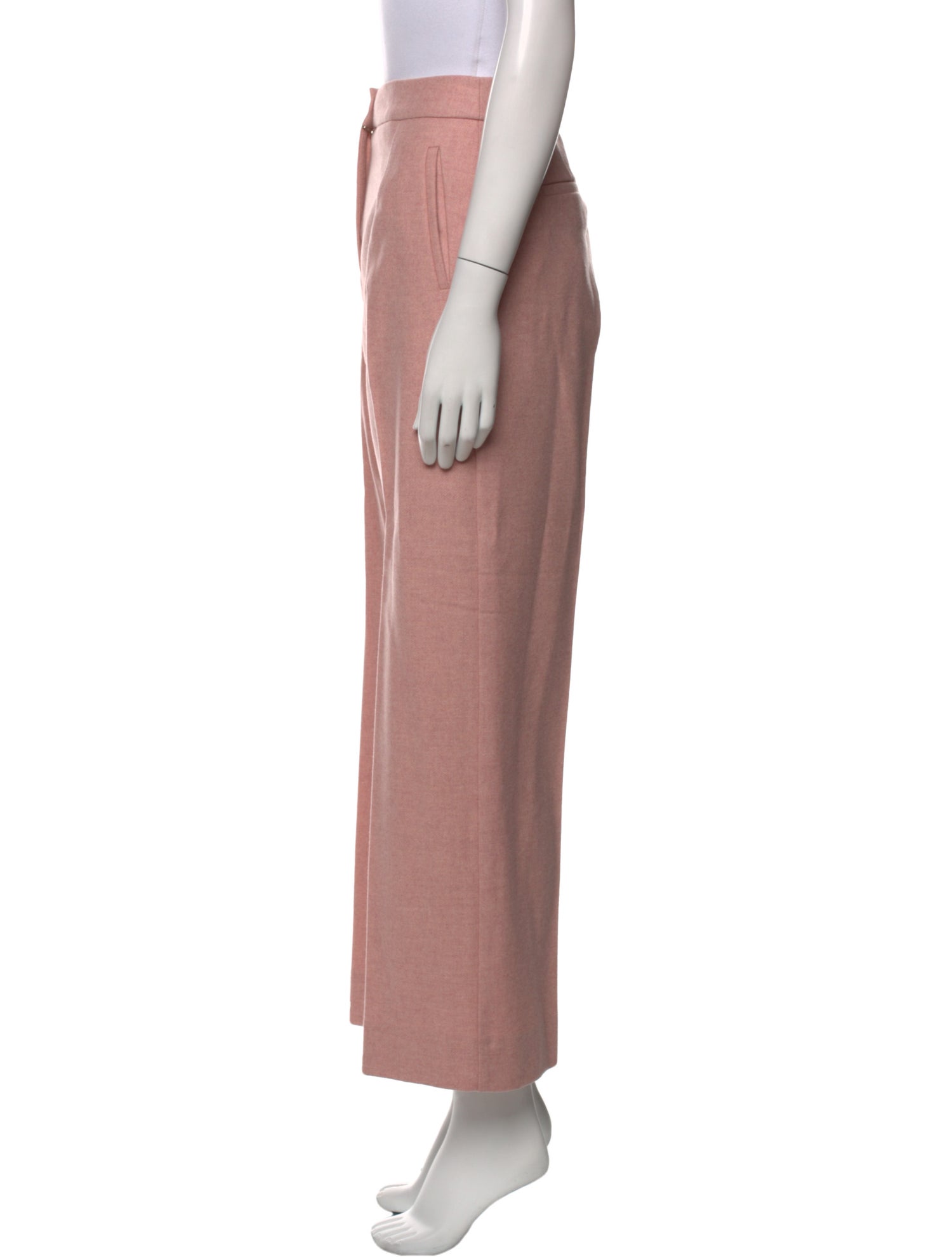 Sézane Wool Wide Leg Pants
