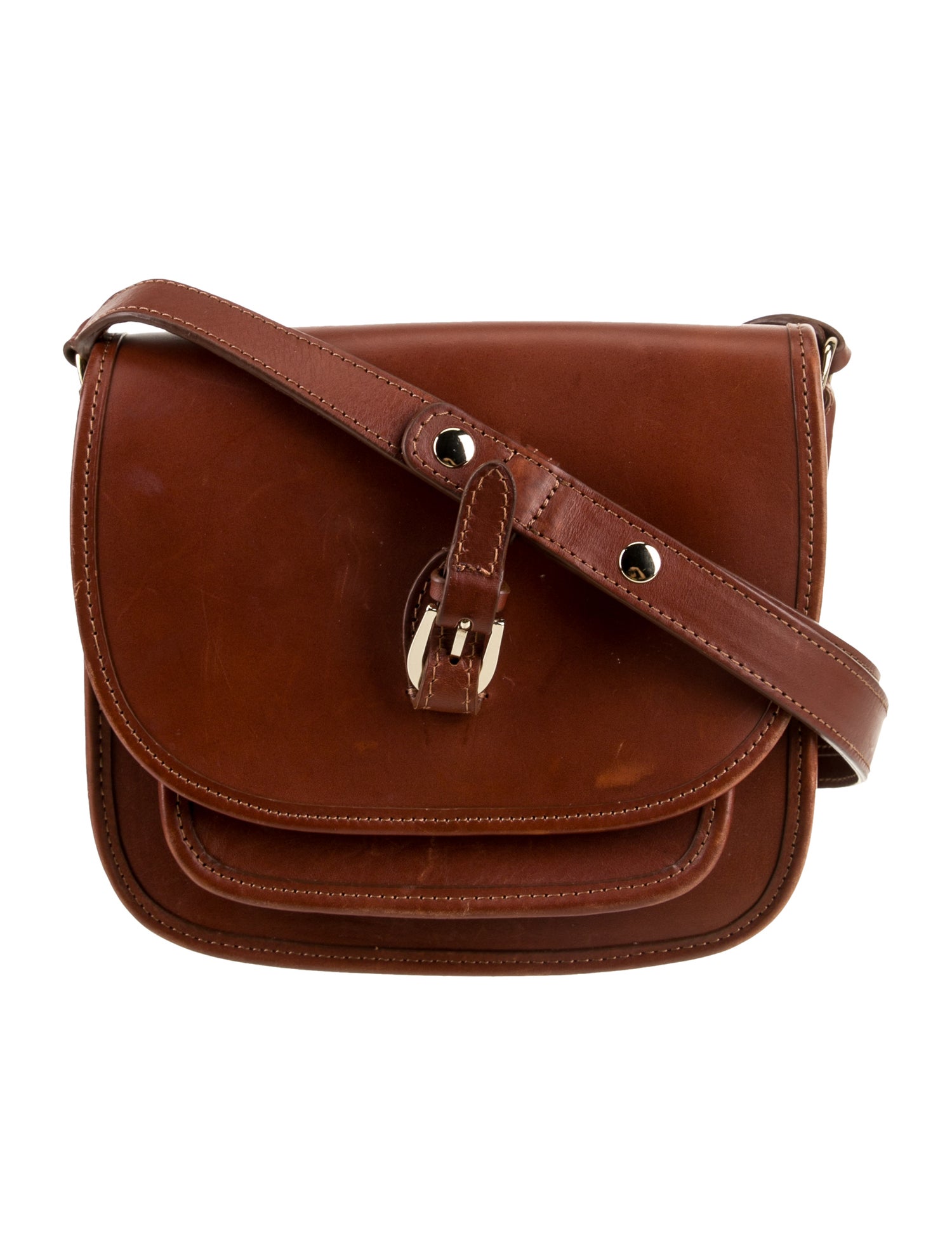 Sézane Leather Shoulder Bag