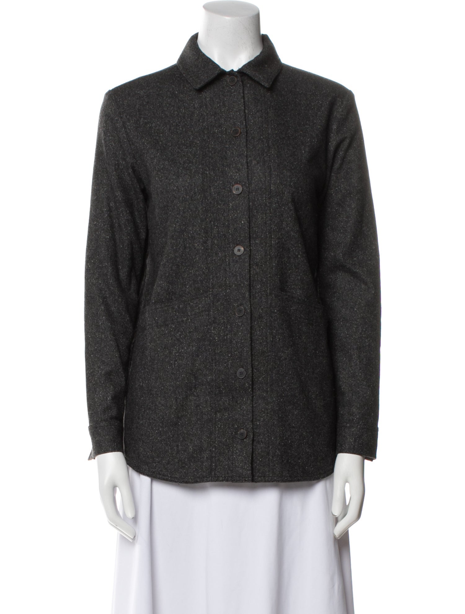 Sézane Wool Printed Jacket