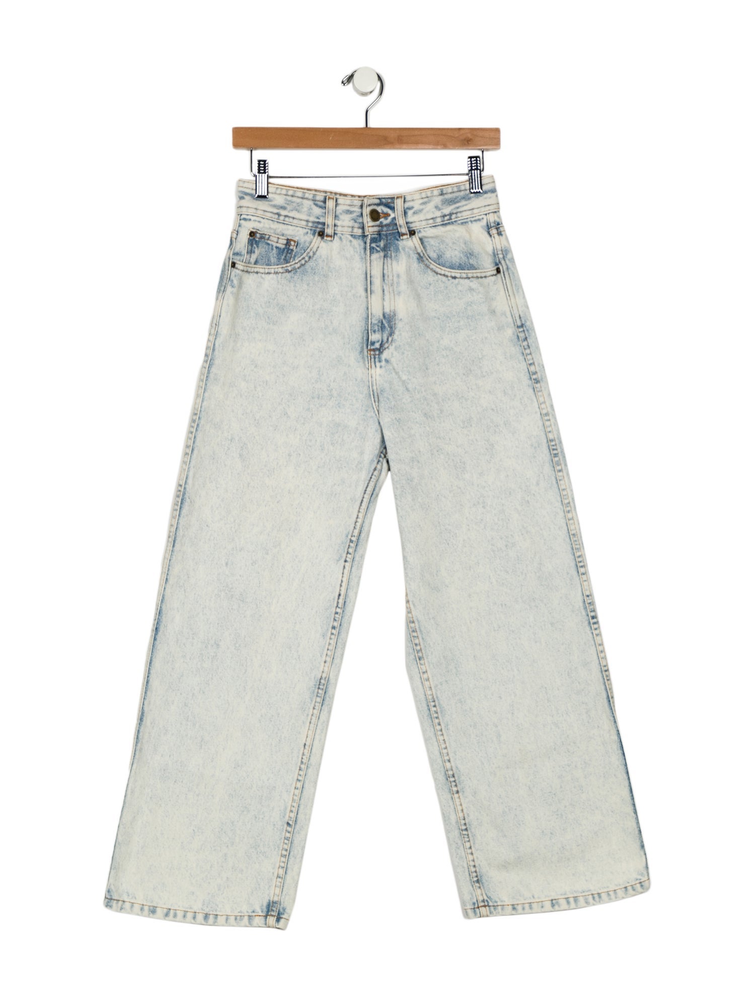 Sézane High-Rise Wide Leg Jeans