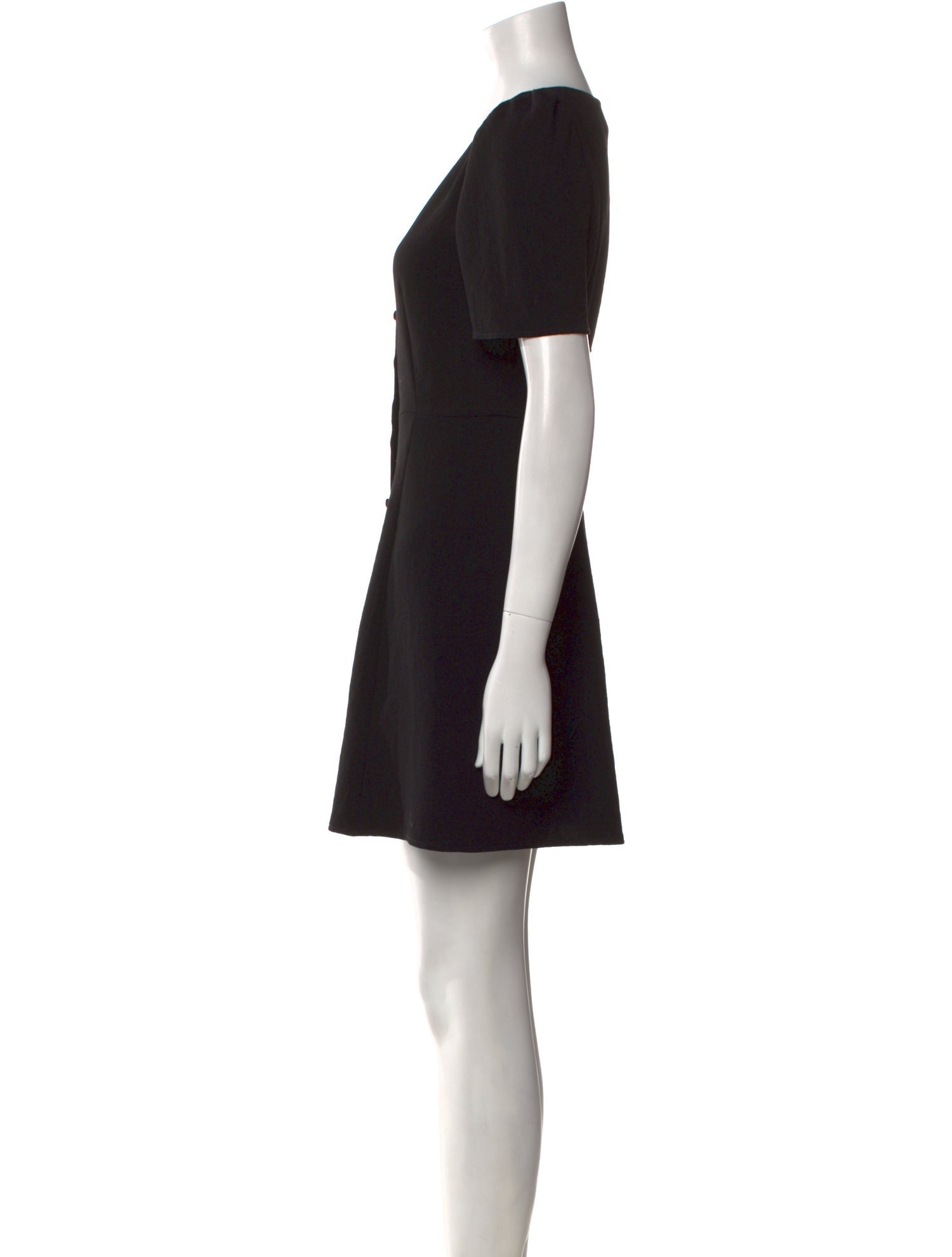 Sézane V-Neck Mini Dress