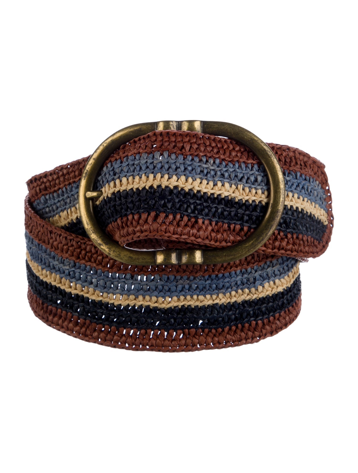 Sézane Wide Raffia Waist Belt