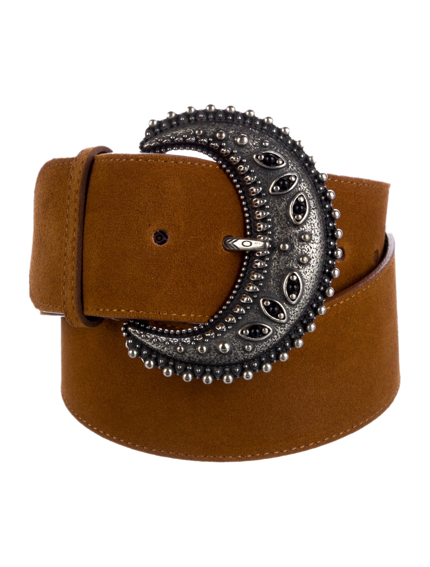Sézane Wide Suede Belt