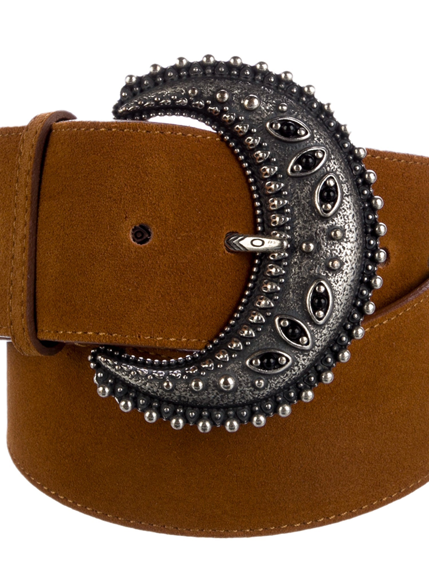 Sézane Wide Suede Belt