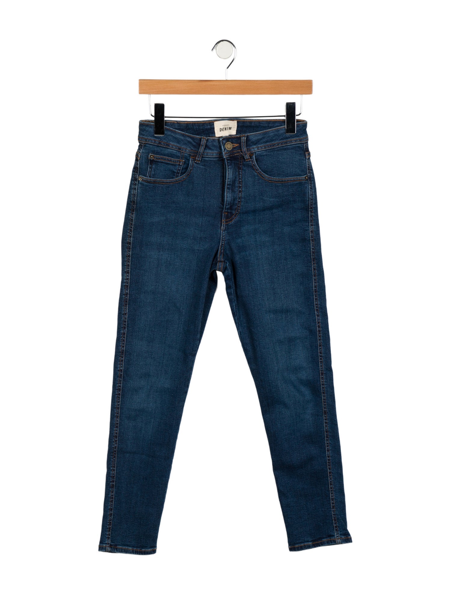 Sézane High-Rise Skinny Leg Jeans