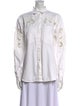 Sézane Long Sleeve Button-Up Top