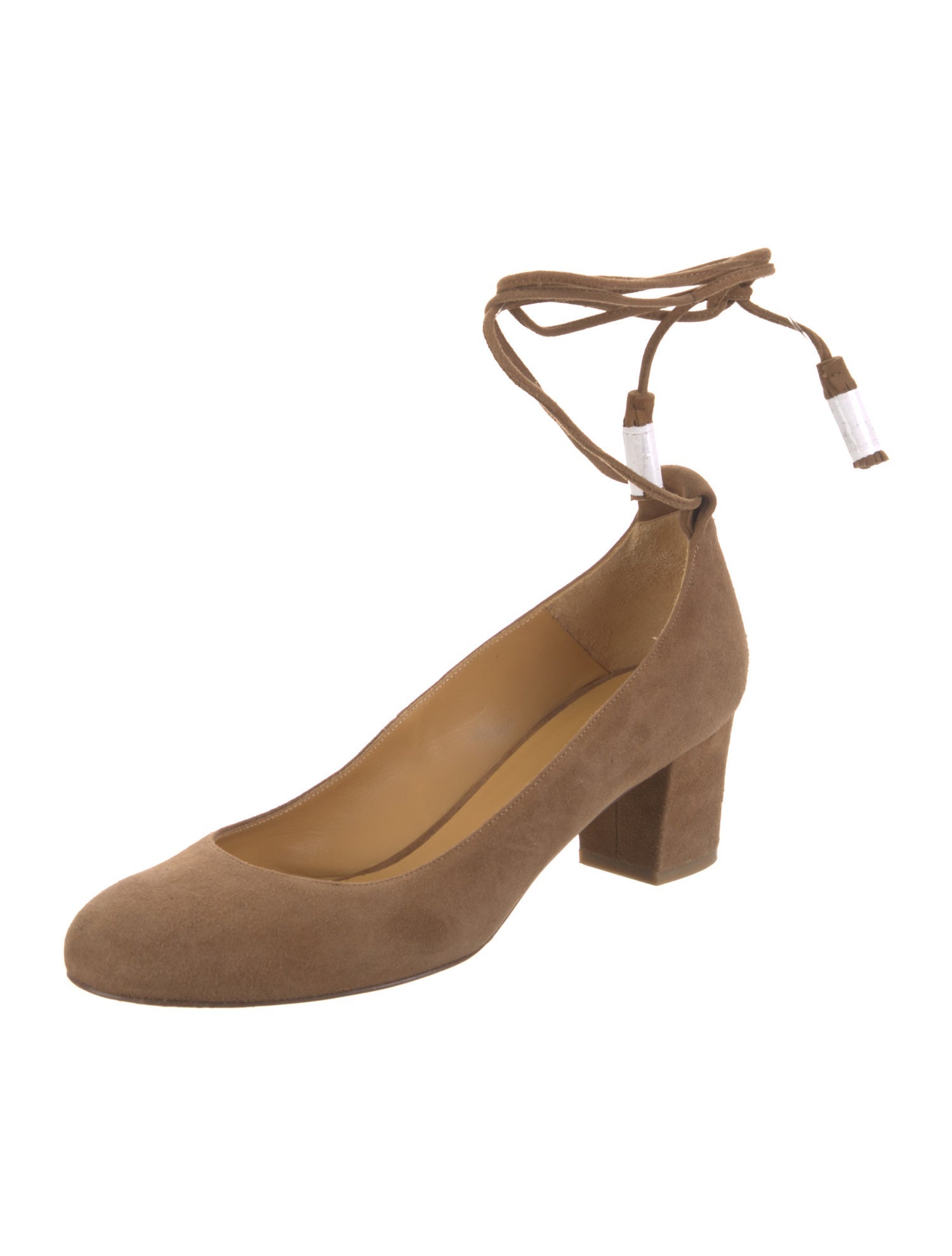 Sézane Suede Tassel Accents Pumps