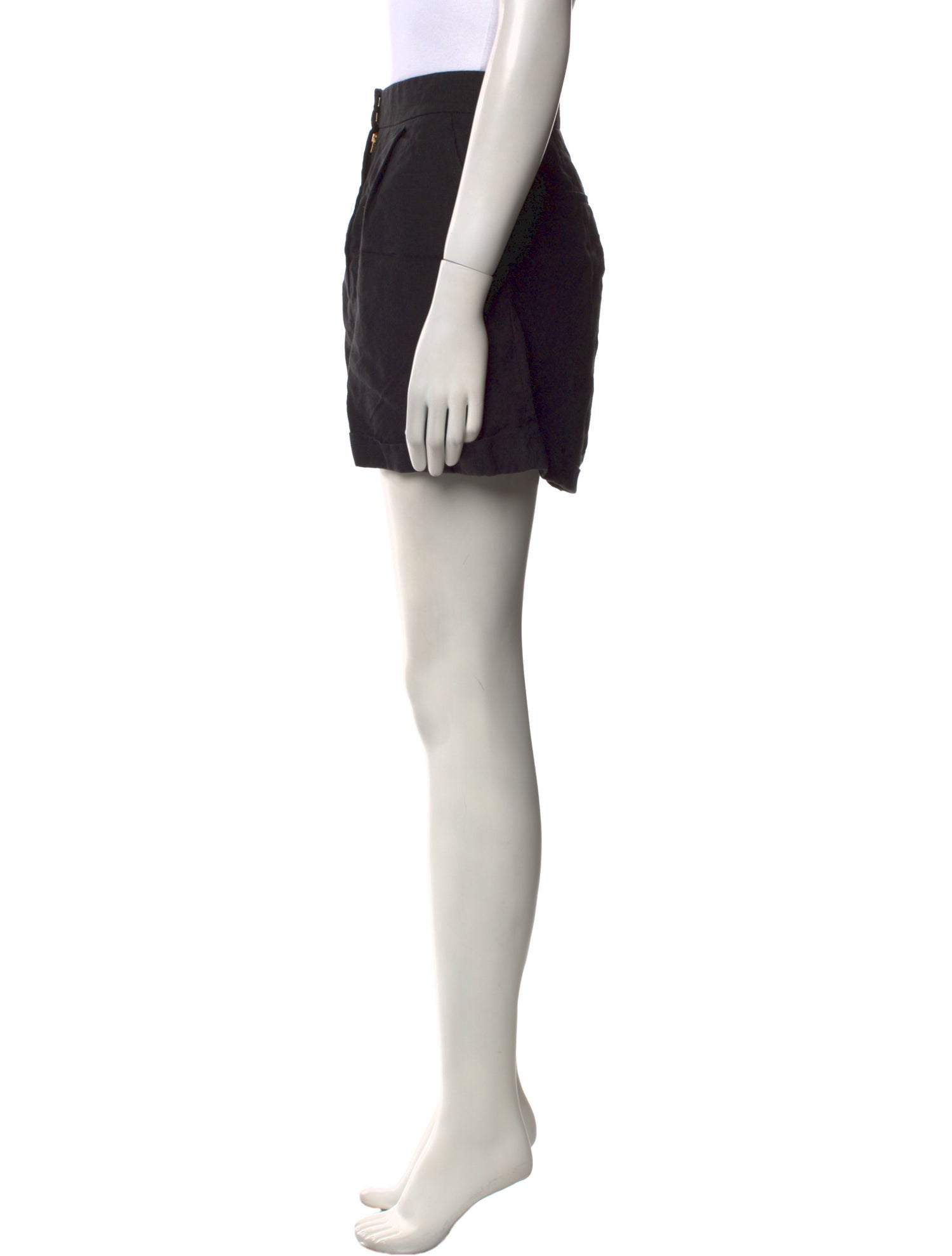 Sézane Linen Mini Shorts