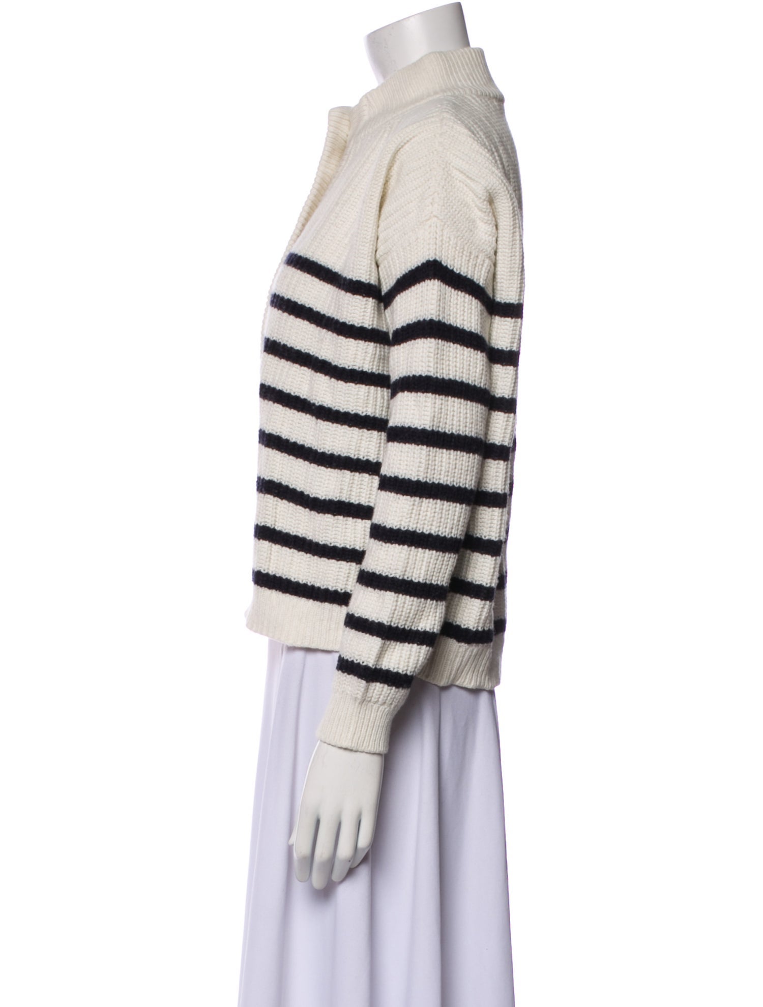Sézane Wool Striped Sweater