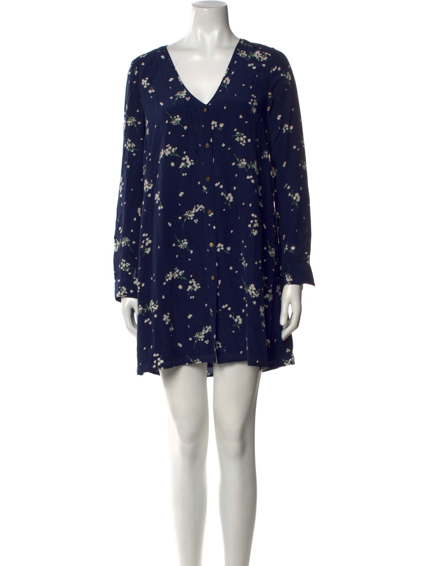 Sézane Silk Mini Dress