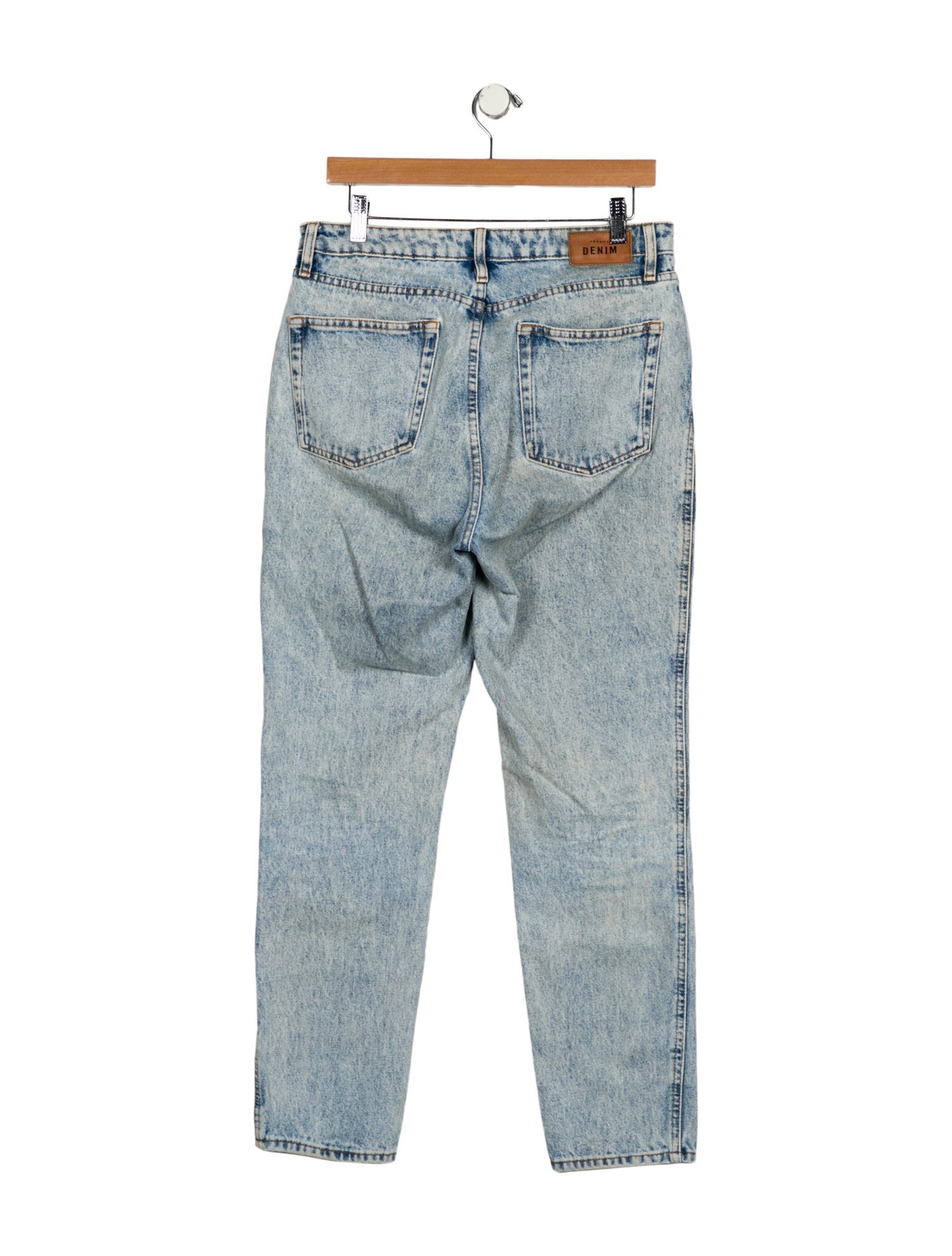 Sézane High-Rise Straight Leg Jeans