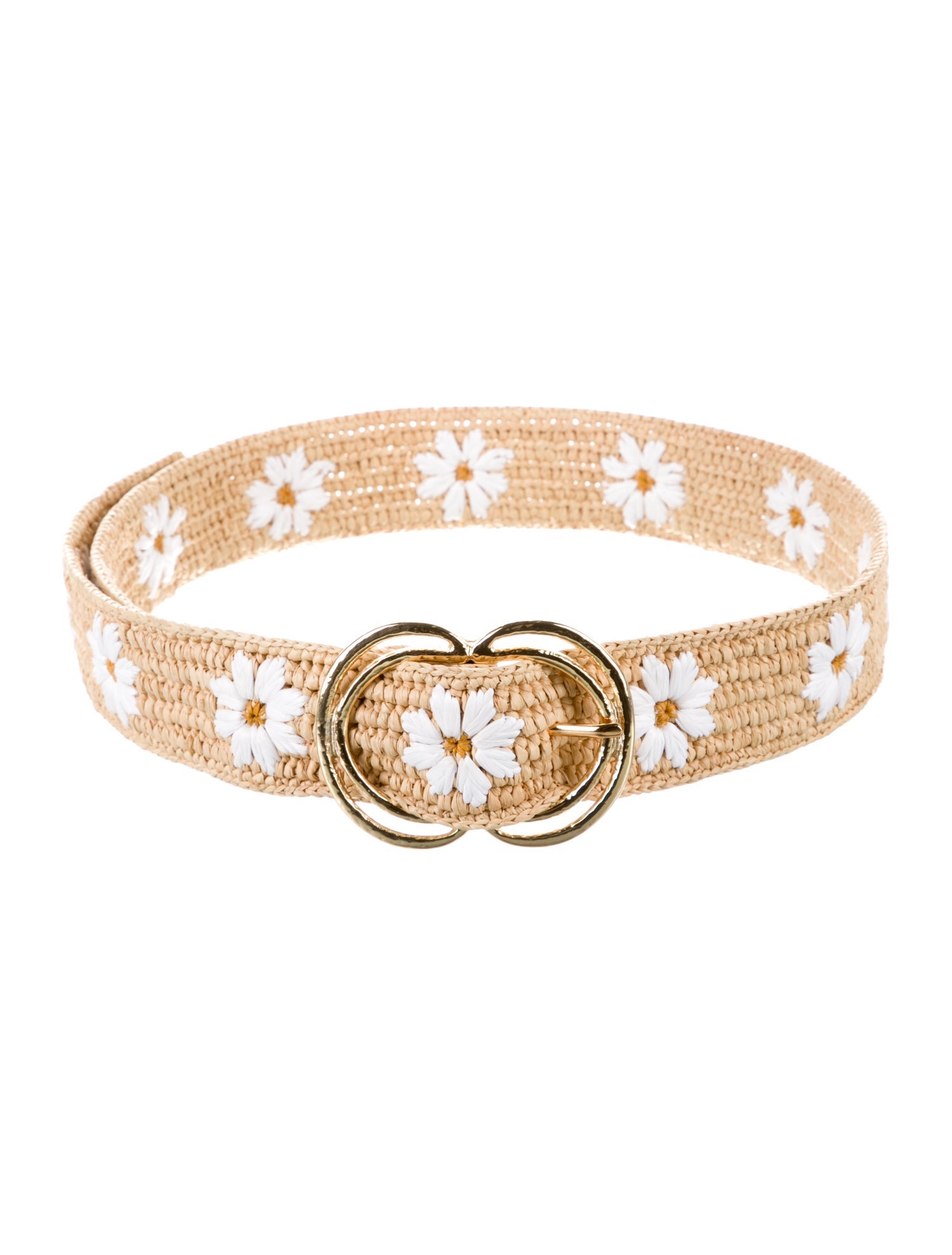 Sézane Raffia Waist Belt