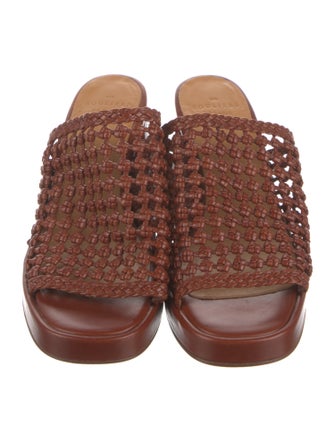 Sézane Leather Slides