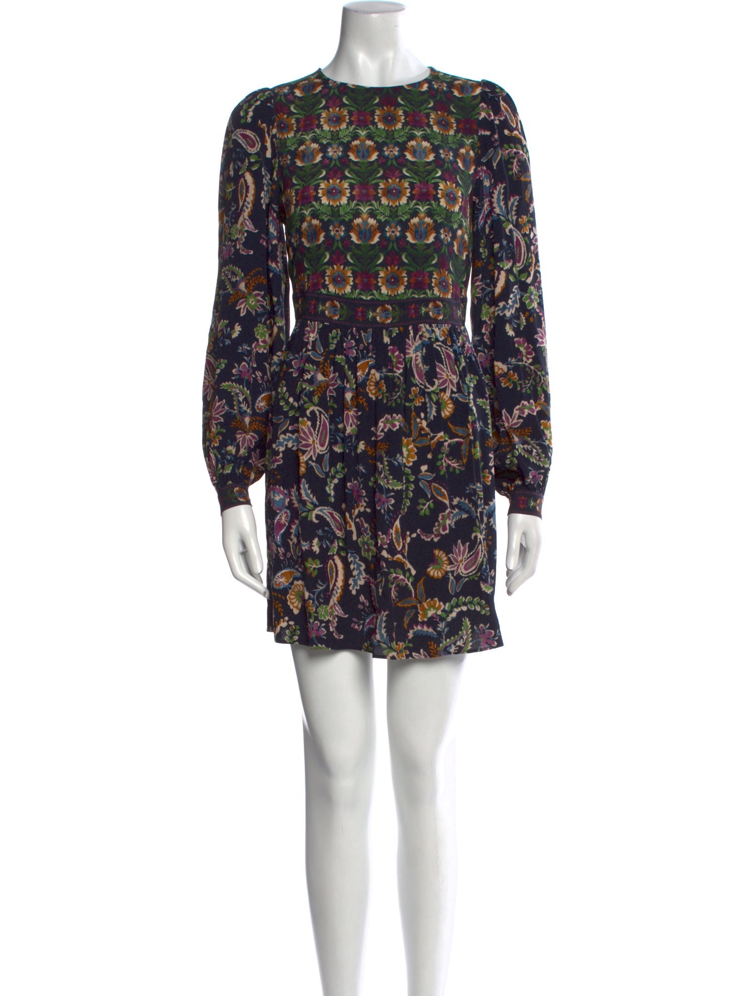 Sézane Silk Mini Dress