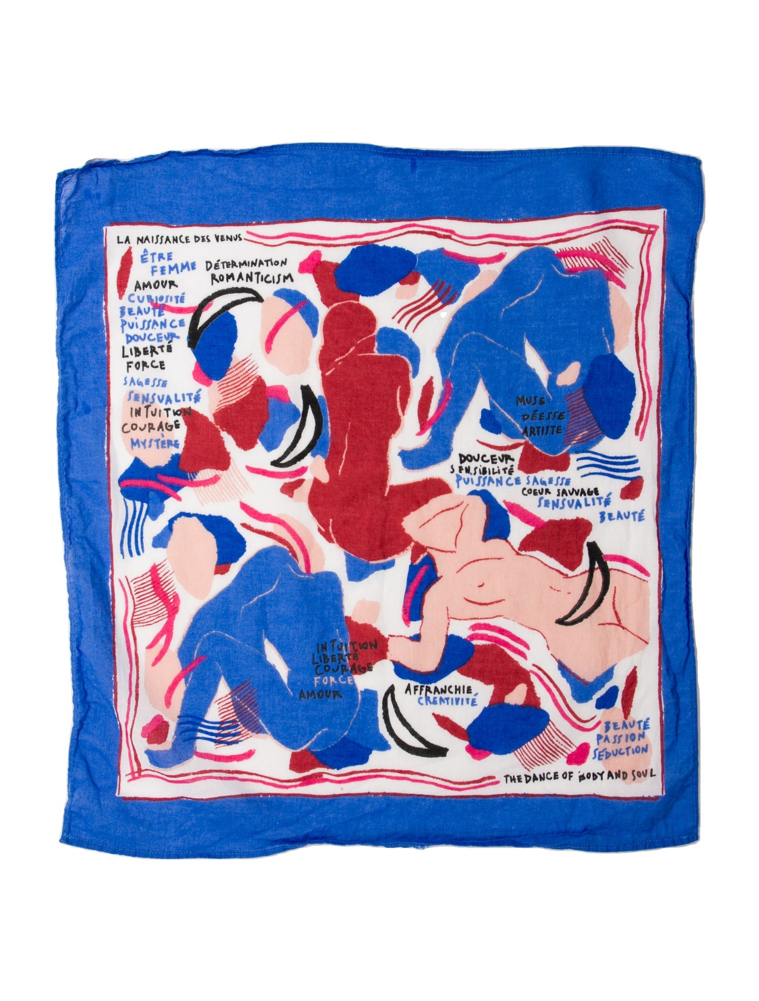 Sézane Festival Quadri Printed Scarf