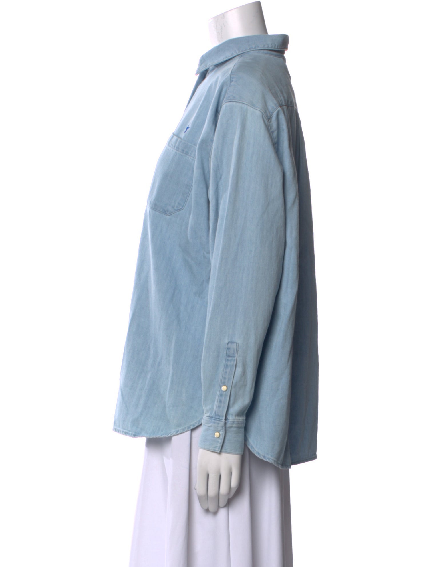 Sézane Long Sleeve Button-Up Top w/ Tags