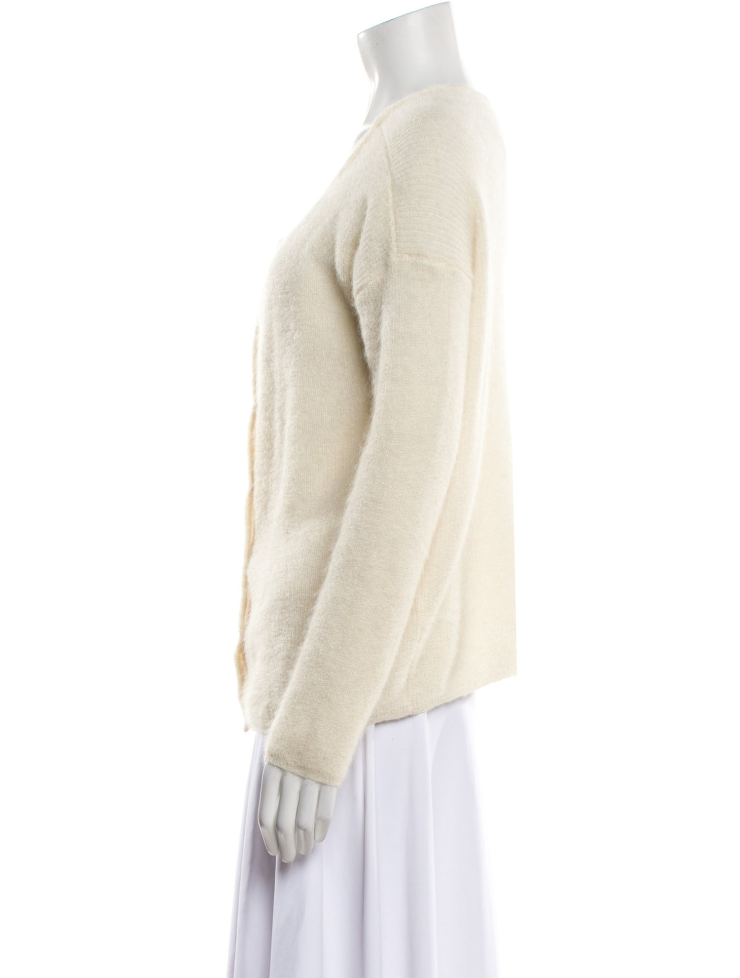 Sézane Mohair Scoop Neck Sweater