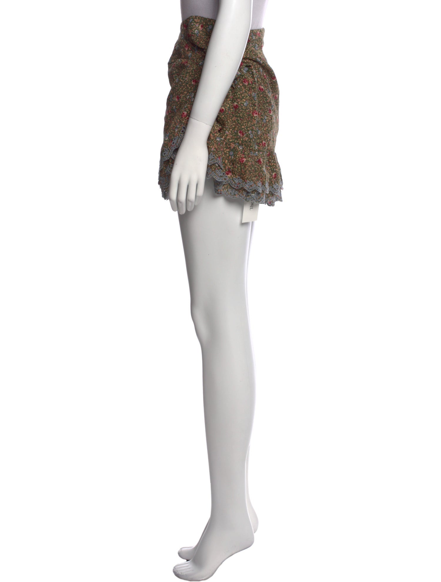 Sézane Floral Print Mini Skirt w/ Tags