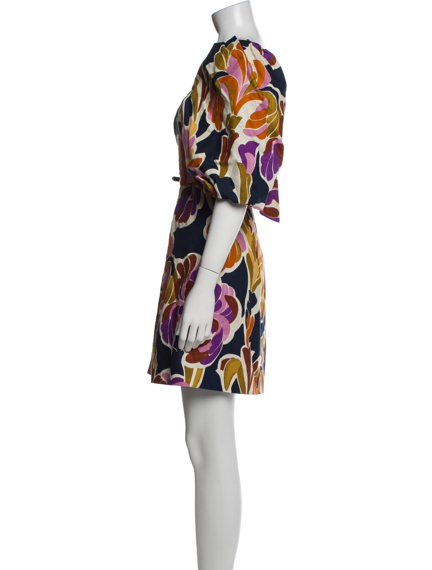 Sézane Printed Mini Dress