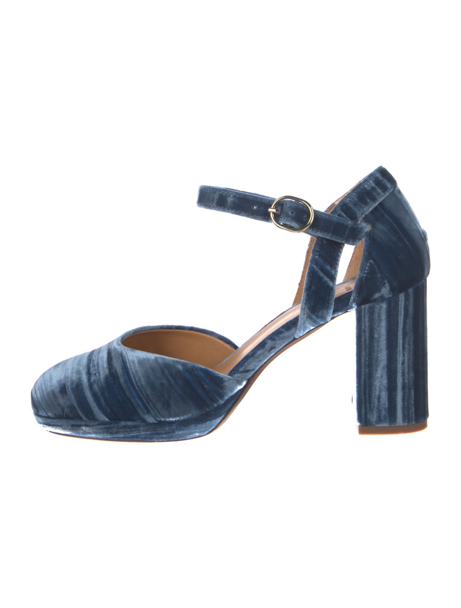 Sézane Velvet D'Orsay Pumps