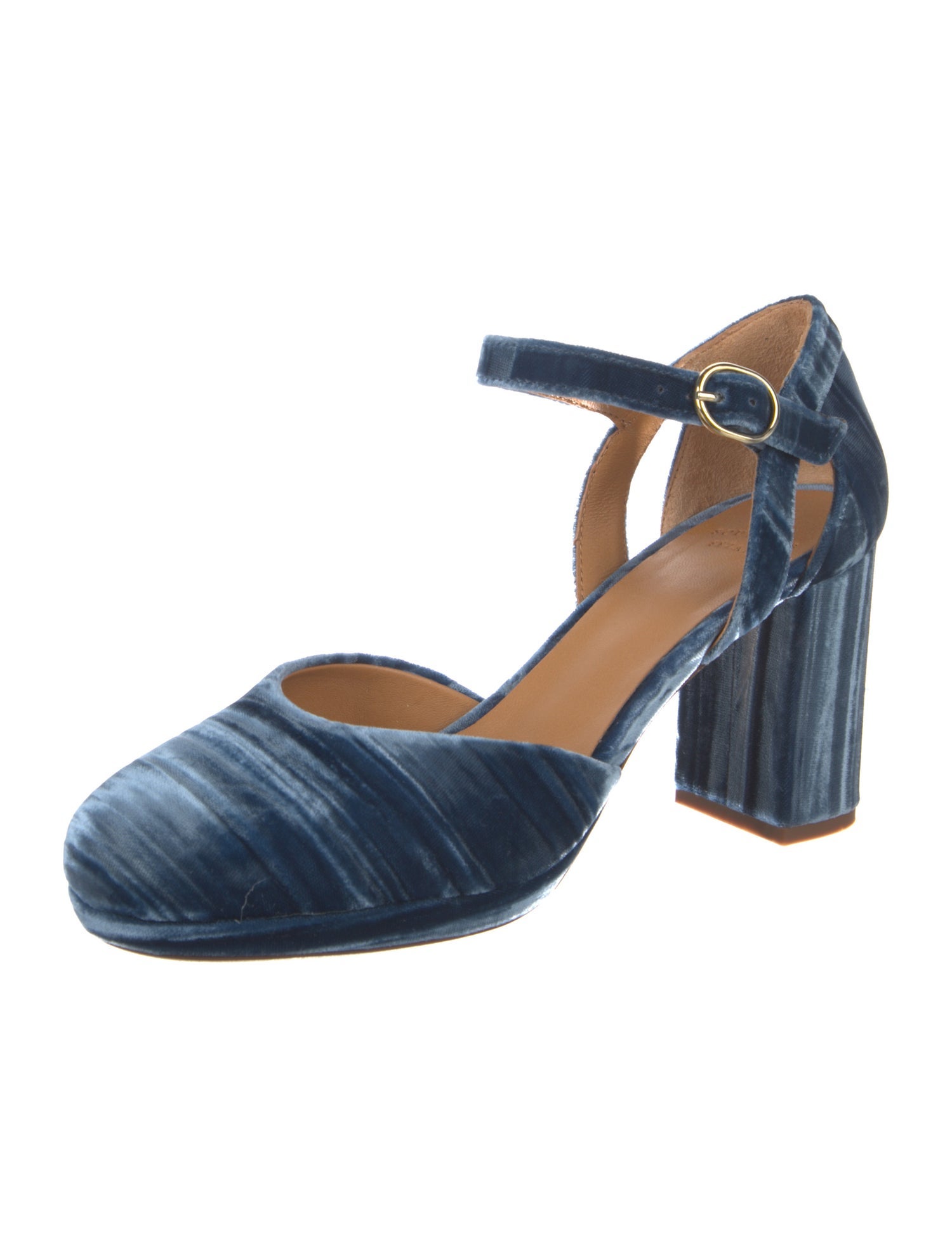 Sézane Velvet D'Orsay Pumps