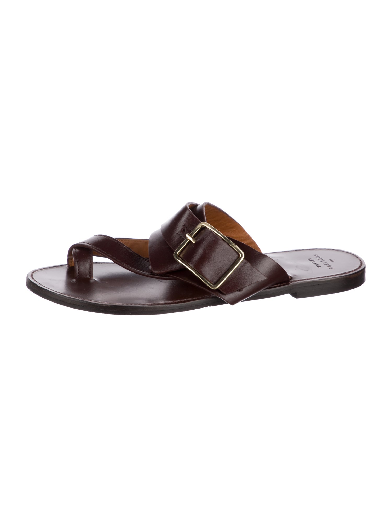 Sézane Leather Slides
