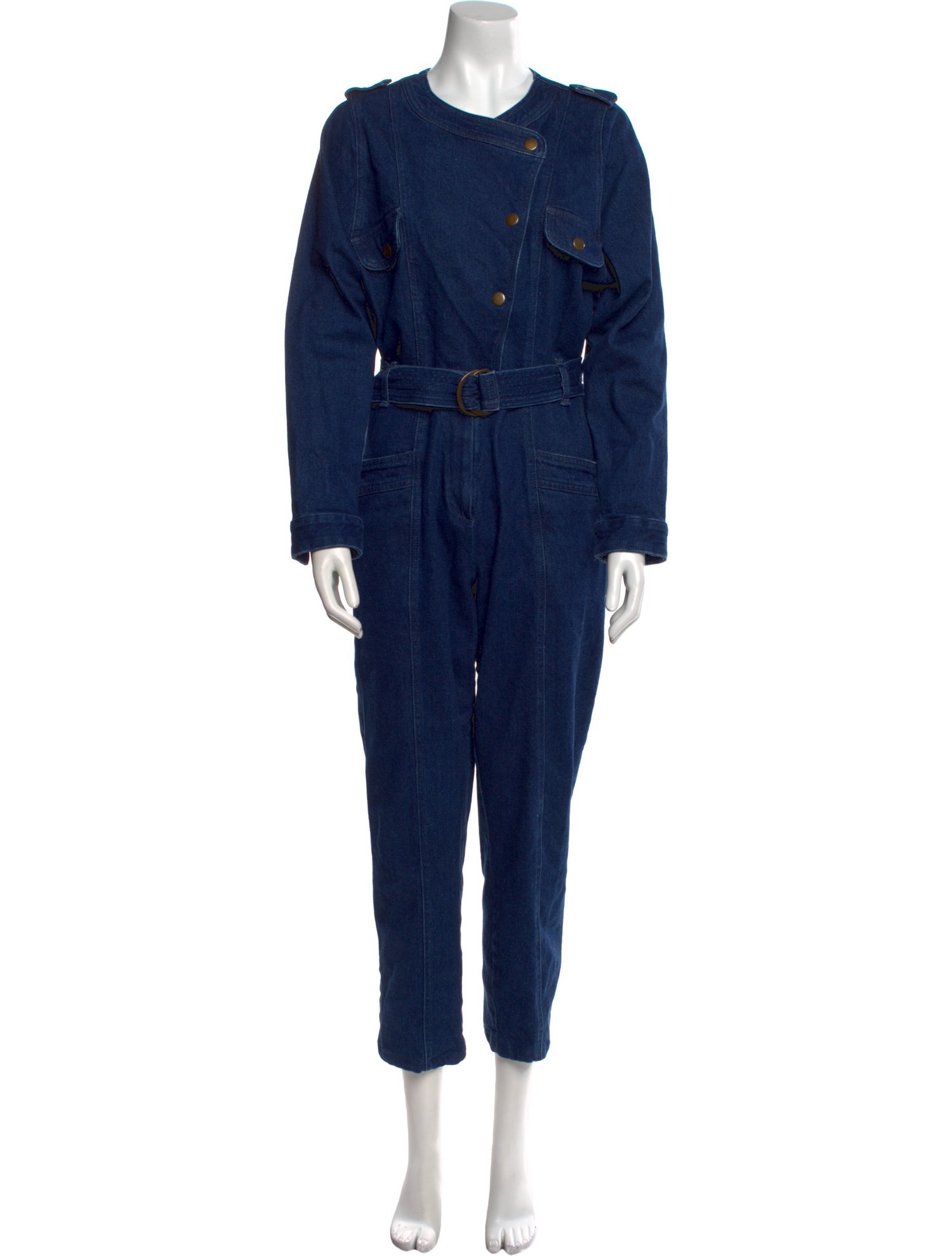 Sézane Crew Neck Jumpsuit