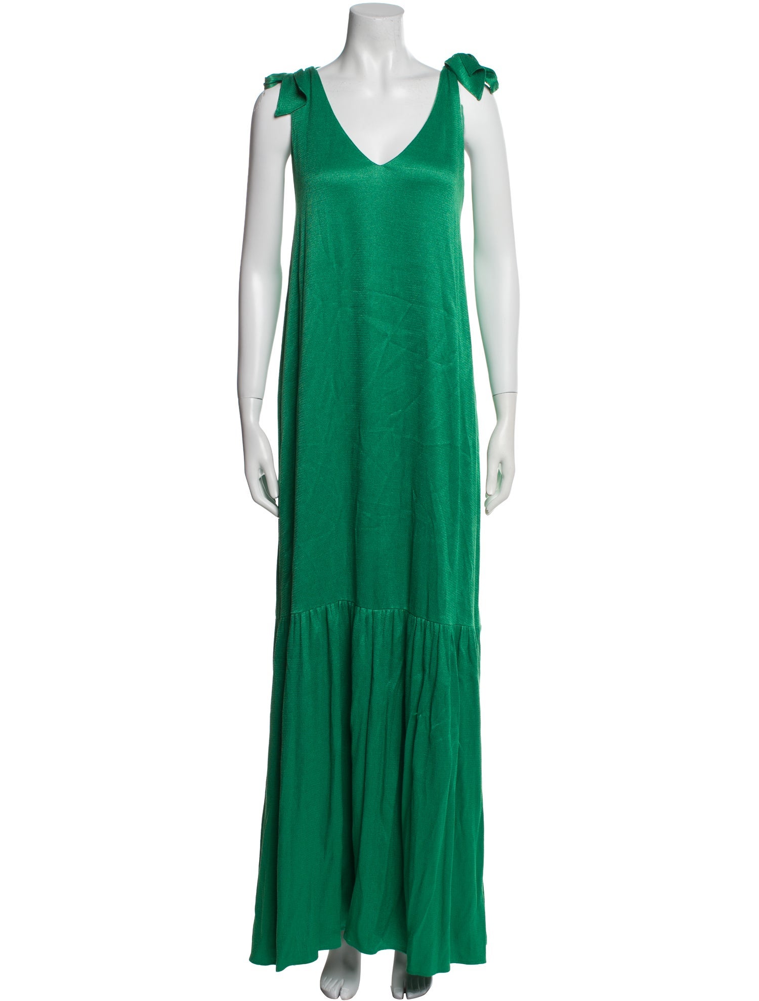 Sézane V-Neck Long Dress